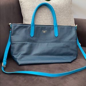 Cole Haan navy bag.